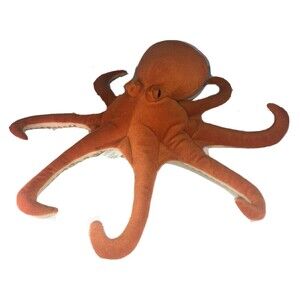 Smithsonian Ocean Collection Octopus Plush Stuffed Realistic Animal Soft Toy